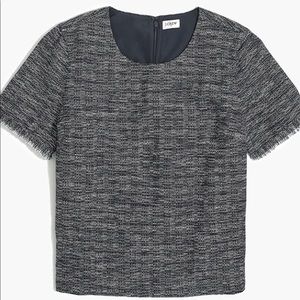 J. Crew Factory Tweed Top